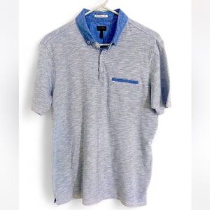 Good Man Brand Light Blue Polo Shirt. Men’s Size Medium.